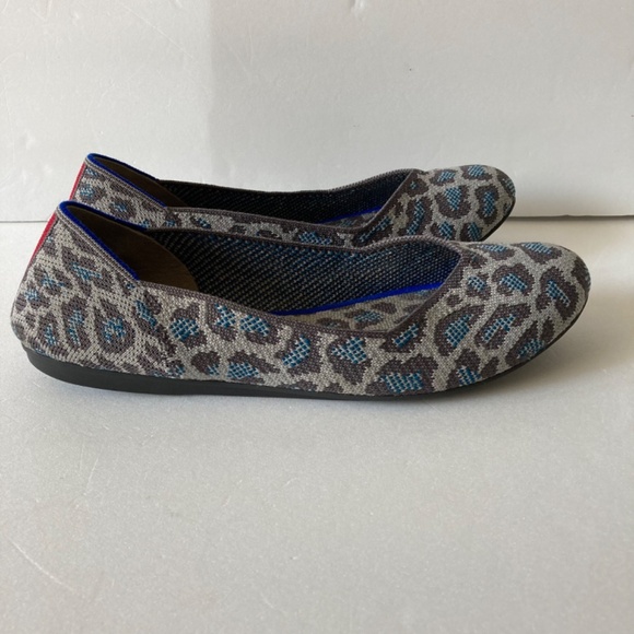Rothy’s women’s animal print shoes/ Flats - Picture 3 of 7